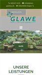 Mobile Screenshot of glawe-galabau.de